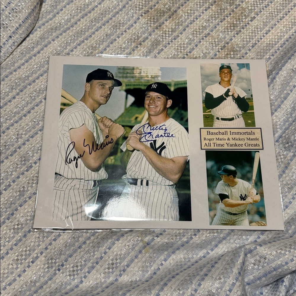 Mickey Mantle Roger Maris New York Yankees